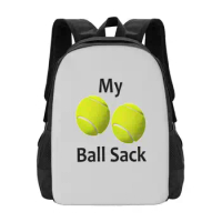 Tennis Player Gifts - My Ball Sack Funny Gift Ideas For Tennis Players &amp; Coach To Carry Balls - Great Tennis Ball Tote Bag &amp;