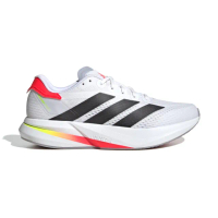 【adidas 愛迪達】Duramo Speed 2 男鞋 白黑紅色 運動 跑鞋 休閒 輕量 緩震 透氣 慢跑鞋 IF9393
