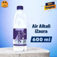 iZaura Air Minum pH Tinggi 600 ml 1 Dus Isi 12 Botol Air Alkali Kesehatan pH Tinggi iZaura