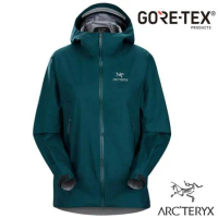 【ARCTERYX 始祖鳥】女 Beta Gore-Tex 防風防水透氣連帽外套/29113 迷惑藍