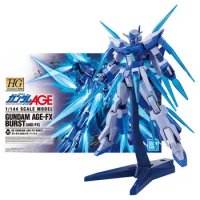 Bandai Figure Gundam Model Kit Anime Figures HG AGE-FX Burst Mobile Suit Gunpla Action Figure Toys For Boys Children's Gifts
