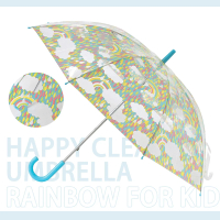 【HAPPY CLEAR UMBRELLA】RAINBOW 彩虹雲(晴天 雨傘)