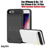 Portable Battery Charging Case For iPhone 6 7 8 Plus Battery Case With Speaker Power Bank Battery Charger Cases for iPhone 6 7 8
