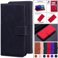 For OnePlus Nord 2T 2 Case For OnePlus Nord CE 2 Lite N20 N200 N10 N100 Magnetic Feel Solid Skin Color Wallet Leather Card Cover