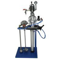 A-10 3 Points Caliber Auto Mixing Material Paint Blender Pneumatic Spray Paint Diaphragm Pump With Automatic Lifting Frame