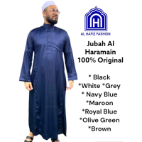 JUBAH AL HARAMAIN 100% ORIGINAL KAIN SATIN AL HAFIZ FASHION 8 COLORS