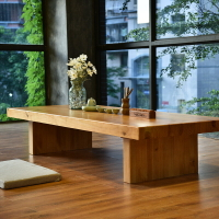 茶桌 矮茶桌禪意日式組合復古矮桌新中式禪意桌實木坐地炕幾陽臺