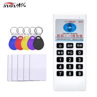 Handheld Frequency 125Khz 13.56MHZ Copier Duplicator Cloner RFID NFC IC Card Reader Writer Access Control Card Tag Duplicator