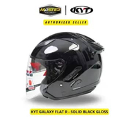 Helm KYT Galaxy Slide Flat R Solid - BLACK L