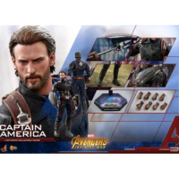 In Stock Original Hottoys Mms481 Mms480 Art Collection Gift Toy Captain America 1/6 Avengers Infinity War Movie Character Model