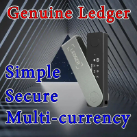 Ledger Nano X Hardware Wallet Bluetooth Crypto Multi-Chain Multi-Currency Secure Offline Private Key