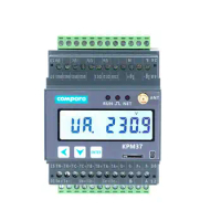 WIFI Energy Meter 100A CTs Watt Meter for Energy Monitoring System Three Phase Rs485 Modbus Power Analyzer Energy
