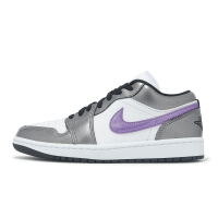 Nike 休閒鞋 Wmns Air Jordan 1 Low SE 女鞋 男鞋 黑 紫 AJ1 一代 低筒 HJ5910-105