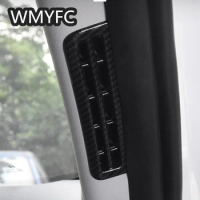 Carbon Fiber Inner Front A Pillar Air Vent Outlet Cover Trim Car Accessories for Hyundai Elantra Avante CN7 2021 2022 2023