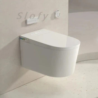 Toilet Smart Toilet Toilet Seat Auto Lid Toilet Bowl For Smart Bathroom Toilet For Bathroom Powerful Flushing Wall-mounted Bidet