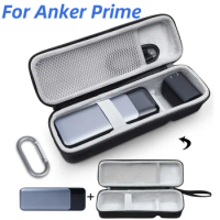 EVA Hard Protect Box Storage Bag for Anker Prime 27650mAh Power Bank Travel Carrying Case for Anker 737 Power Bank Accessories