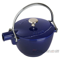 Staub 圓形鑄鐵水壺 16.5cm 1.15L 藍 #40510-618【299免運領券再享折扣】