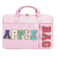 50PCS13” 14” 15”Laptop bag Pad bag Briefbag Briefcase Blue Pink Color Fashion Shoulder handbag Waterproof Notebook Computer Bag