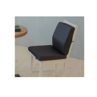 【凱蕾絲帝】台灣製造-久坐良伴柔軟記憶護腰墊+高支撐坐墊兩件組(黑色)