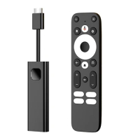 TV Stick Built-in Chromecast 4K Streaming Support Latest Android 11 OS Voice Control for Home Entertainment and Business Use