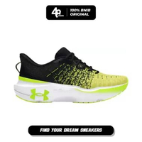 Sepatu Lari Pria Infinite Elite Black Sonic Yellow (3027189-002) Original 45.5