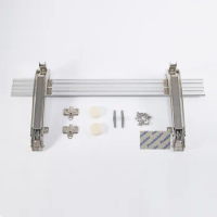 Soft Self Close Wing Door Arm Hinge Bus Open Pattern For Furniture Pantry Closet Cabinet Cupboard