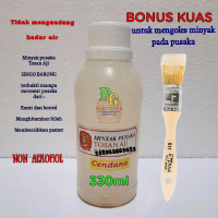 CENDANA330ML hemat 10% minyak pusaka keraton bonus kuas untuk oles minyak perawatan antikarat anti k