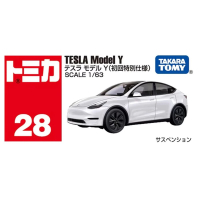 任選 日本TOMICA No.028 特斯拉Model Y 初回_TM028C2 TAKARA TOMy