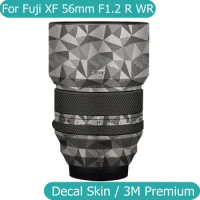 For Fuji XF 56 F1.2 II Decal Skin Vinyl Wrap Film Lens Body Protective Sticker Coat For Fujifilm XF 56mm F1.2 R WR XF56F1.2 R WR