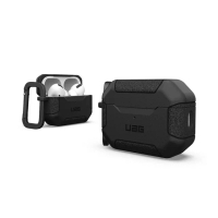 【UAG】AirPods Pro 2 耐衝擊防塵保護殼-黑(UAG)