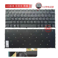 US Black Keyboard For LENOVO IdeaPad 5 Pro-14ACN6 5 Pro-14ITL6 5 Pro-5-14ALC05 Non-BACKLIT(F10 key is phone key)