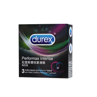 【Durex 杜蕾斯】雙悅愛潮裝衛生套3入/盒﹝飆風碼+顆粒螺紋+舒適裝﹞ 情趣用品(保險套 安全套 衛生套)