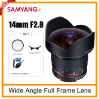 Samyang 14mm F2.8 Wide Angle Full Frame Lens For Sony Canon Nikon MTF PENTAX M4/3 Camera Lens