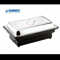 Chafing Dish Electric Listrik Pemanas Listrik Elektrik SUNNEX Prasmanan Listrik Warmer Elektrik