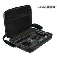 Insta360 X3 One X2 Clollection Large Box Camera Carrying Case Portable Storage Bag for Insta360 One X3 Action Camera Accessories