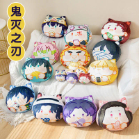 หมอนอนิเมะอุปกรณ์ต่อพ่วงตุ๊กตา Demon Slayer มี Tanjiro, Tomioka, Giyuu, Nezuko, Zenitsu, Kocho, Sanj