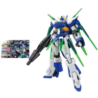 Bandai Gundam Model Kit Anime Figure HG AGE-27 1/144 Gundam AGE-FX Genuine Gunpla Model Action Toy Figure Toys for Children