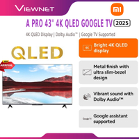 Five year warranty Xiaomi A Pro 43" & 55" Series 2025 | 4K QLED Display | | Premium Quality Entertai