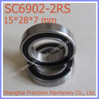 Stainless ceramic bearing SC6902-2RS(15*28*7 mm) for HOPE, NOVATEC wheel hubs replacement