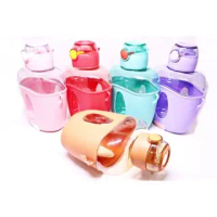 Botol Minum Gemoy Gendut 1 Liter Stiker Lucu Viral / Botol Viral - SP-03 Sedotan Bottles