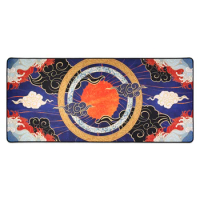 Phangkey AMATERASU Mechanical keyboard Mousepad Deskmat 900 400 5mm Stitched Edges /Rubber High qual