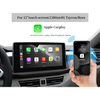 Hualingan Android AI box for VW Tayron Bora wireless Apple CarPlay Android Auto Touch screen upgrade full screen multimedia