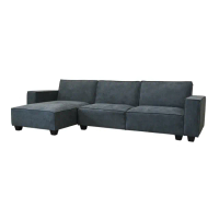 【新生活家具】《文森》深灰 淺灰色 國外復刻沙發 貴妃 L型沙發床 L型沙發 布沙發