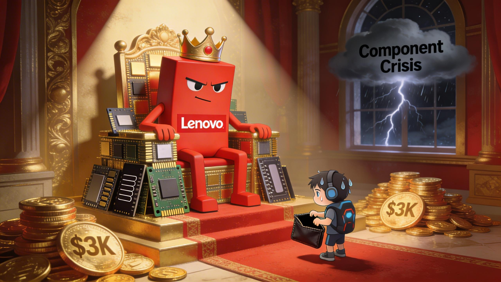 Lenovo Legion Go 2 の価格が急騰：部品危機により 2TB モデルが 3,000 