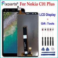 Tested 5.45" For Nokia C01 Plus LCD Display Touch Screen Digitizer Assembly Replacement For Nokia C0