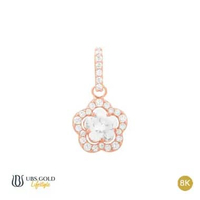 UBS Gold Liontin Emas Rachel Rose - Clb3426k - 8k Rose Gold