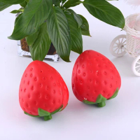 Simulation Fruit Model Simulation Strawberry Slow Rising Antistress Toy Kids Grownups Squeeze Squishy Toys Creative Squeeze Toys
