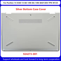 New For HP Pavilion 14 X360 14-BA 14M-BA 14M-BA013DX TPN-W125 Bottom Case Cover 924273-001