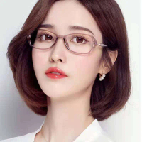 Anti Blue Reading Glasses Women Elegant Frame Glasses With Grade Computer Glasses Presbyopia Glasses