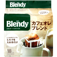 AGF Blendy濾式咖啡-咖啡歐蕾 7gx18入/袋